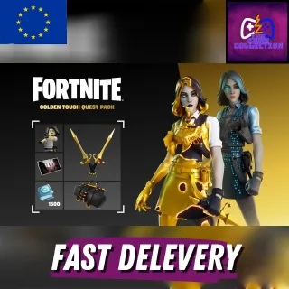 FORTNITE - GOLDEN TOUCH QUEST PACK