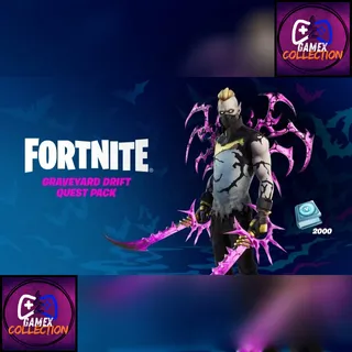 FORTNITE - GRAVEYARD DRIFT QUEST PACK (ALL PLATFORM|GLOBAL)📌