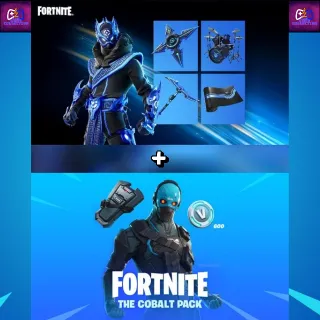 FORTNITE - COBALT STAR BUNDLE & FORTNITE - THE COBALT PACK (EU & UK)