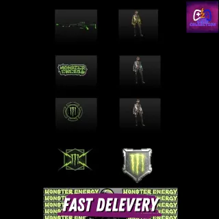 CALL OF DUTY: BLACK OPS 6 - EXCLUSIVE MONSTER ENERGY FULL SET PACK (GLOBAL)