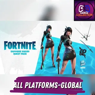 Fortnite - Sapphire Hagiri Quest Pack (ALL PLATFORM|GLOBAL)📌