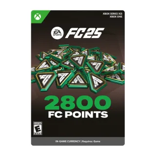 EA Sports FC 25 - Points 2800 - Xbox One, Xbox Series X|S [Digital] - US ONLY 