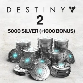 Destiny 2 6000 Silver - Any Platform 