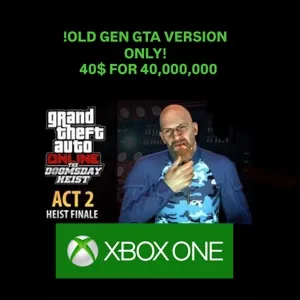 GTA 5 Money 40,000,000/Xbox One/ Old Gen version
