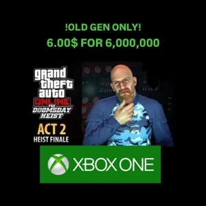 GTA 5 Money 6,000,000/Xbox One/ Old Gen version