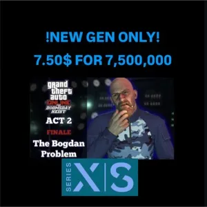 7,500,000/GTA 5/Xbox series X/New Gen Version 