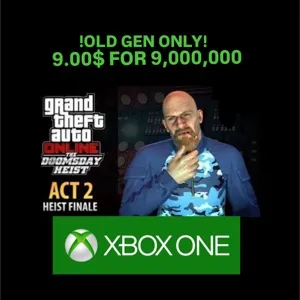 GTA 5 Money 9,000,000/Xbox One/ Old Gen version