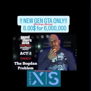 6,000,000/GTA 5/Xbox series X/New Gen Version/no login