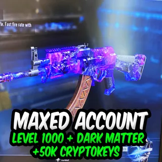 BO3 | Black ops 3 | Level 1000 + Dark Matter + 50K CRYPTOKEYS *PS4/5*