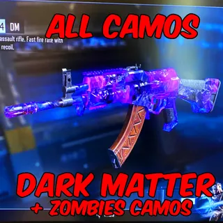 BO3 | Black ops 3 | Dark Matter / All Camos Unlocked (MP & ZOMBIES) *PS4/5*