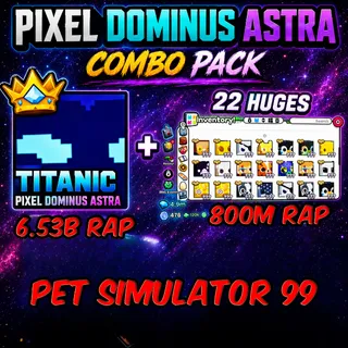 1 Titanic + 22 Random Huges | Pet Simulator 99 BUNDLE | PS99