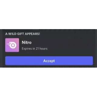  Discord Nitro gift 1m