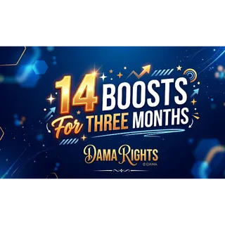 14 boosts server dc 3 months