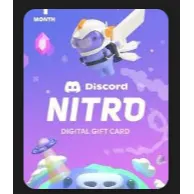 discord nitro gaming gift - 1 mon discord