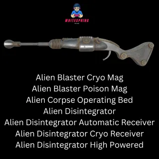 Alien Disintegrator Plans