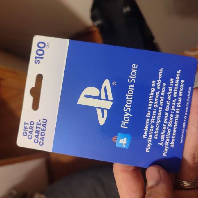 Carte-cadeau PlayStation® Store 100 $