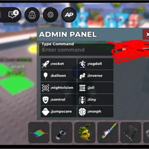 admin panel