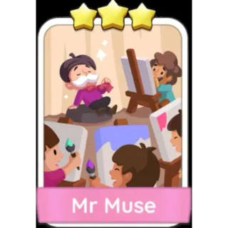 Mr Muse 3⭐ (Set 9) Monopoly Go