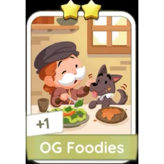 OG Foodies 2⭐ (Set 5) Monopoly Go