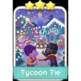 Tycoon Tie 3⭐ (Set 5) Monopoly Go