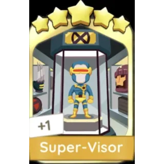 Super-Visor 5 Star GOLD STICKER (Set 17)  Monopoly Go