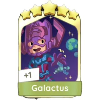 Galactus  5 Star GOLD STICKER (Set 15)  Monopoly Go