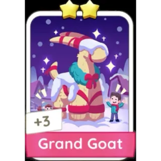 Grand Goat 2⭐ (Set 11) Monopoly Go