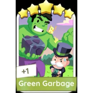 Green Garbage 5⭐ (Set 15) Monopoly Go