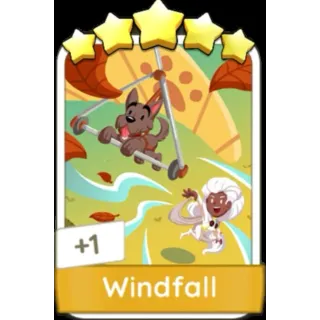 Wind Fall 5⭐ (Set 17) Monopoly Go