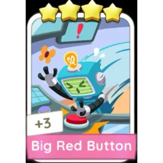 Big Red Button 4⭐ (Set 18) Monopoly Go