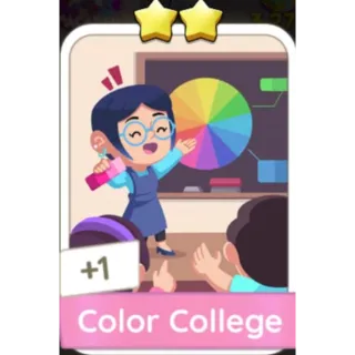 Color College 2⭐ (Set 9) Monopoly Go