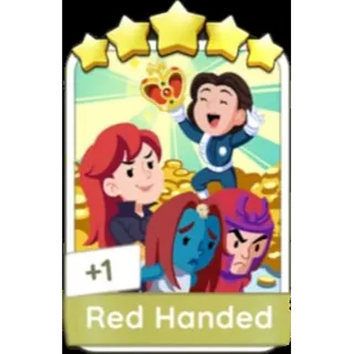 Red Handed 5⭐ set (12) Monopoly Go