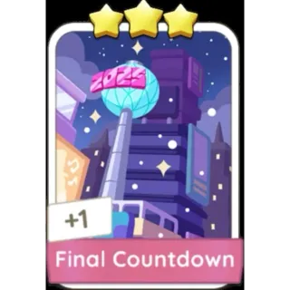 Final Countdown 3⭐(Set 13) Monopoly Go