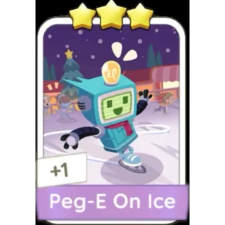 Peg-E On Ice 3⭐ (Set 10) Monopoly Go