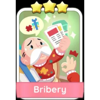 Bribery 3⭐(Set 8) Monopoly Go