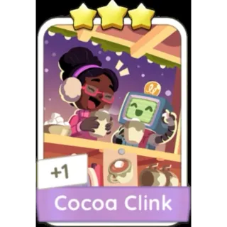 Cocoa Clink 3⭐ (Set 10) Monopoly Go