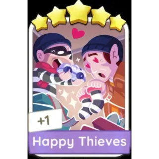 Happy Thieves 5⭐(Set 12) Monopoly Go