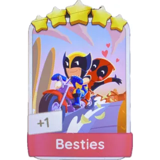 Besties 5⭐ (Set 14) Monopoly Go