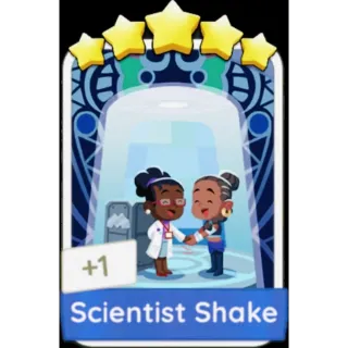 Scientist Shake 5⭐ (Set 16) Monopoly Go