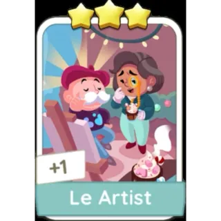 Le Artist 3⭐(Set 7) Monopoly Go