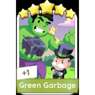 Green Garbage 5⭐ (Set 15) Monopoly Go