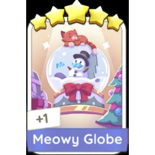 Meowy Globe 5⭐ (Set 9) Monopoly Go