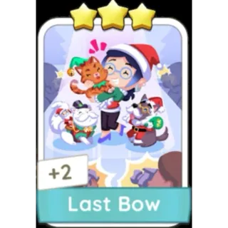 Last Bow 3⭐ (Set 3) Monopoly Go