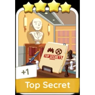 Top Secret  4⭐ (Set 17) Monopoly Go