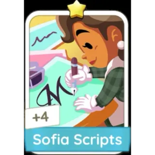 Sofia Scripts 1⭐ (Set 4) Monopoly Go