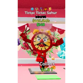 Fortnite steal a brainrot TIC-TAC SAHUR