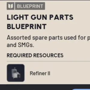 Light Gun Part BP
