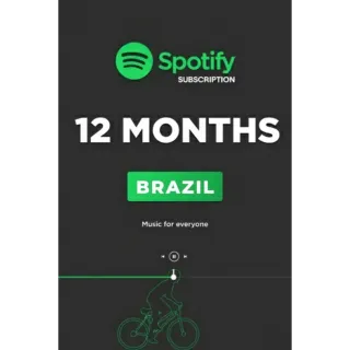 Spotify Premium Subscription 12 Months - Brazil 🇧🇷