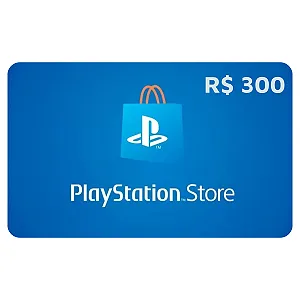 Playstation Store R$300.00 BRL Gift Card