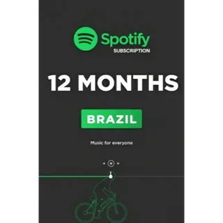 Spotify Premium Subscription 12 Months - Brazil 🇧🇷